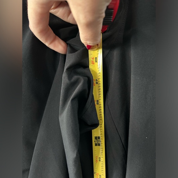 Athleta Brooklyn Ankle Pants Womens Sz 18 Zip Pockets Lightweight Pull On Travel - Picture 10 of 12